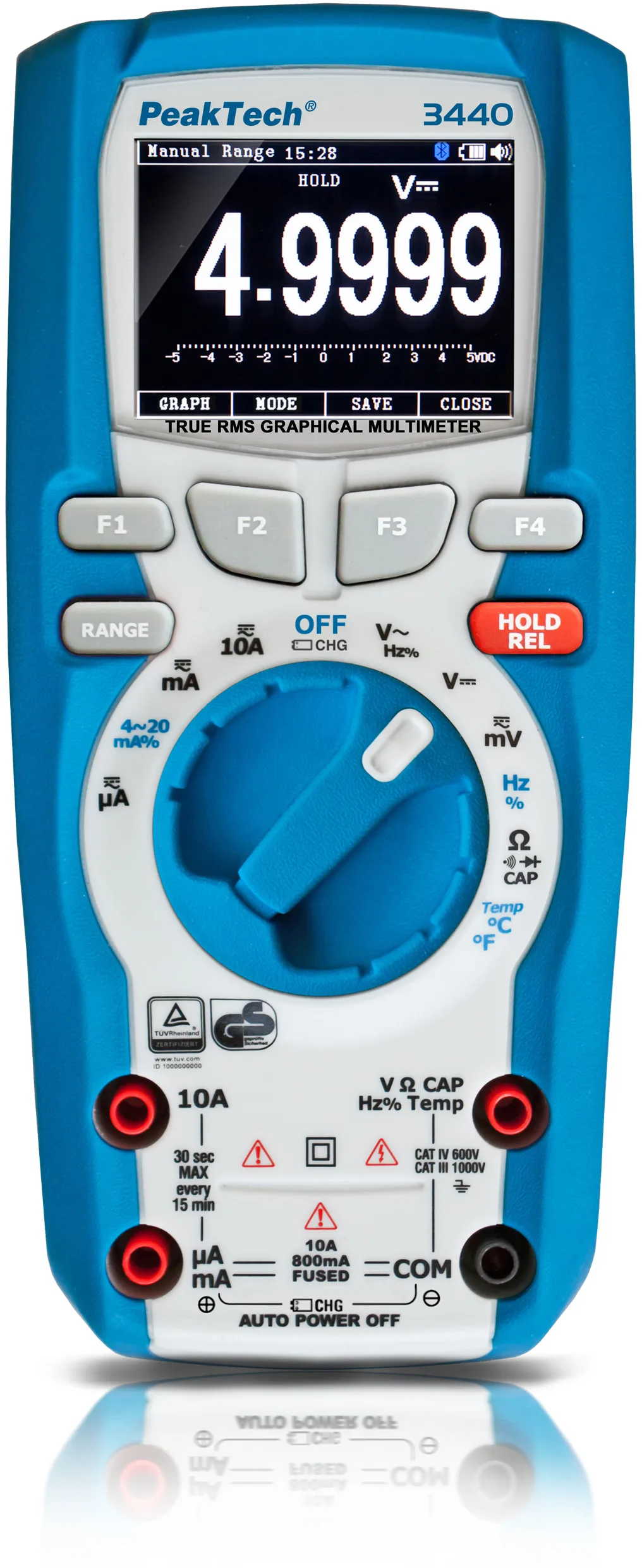 PeakTech® P 3440 True RMS graphic multimeter 50