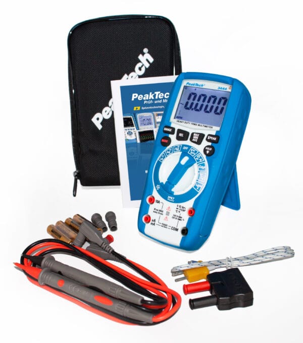 PeakTech® P 3444 TrueRMS digital multimeter 6,000 counts, IP67 - Image 5