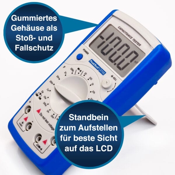 PeakTech® P 3705 Digital capacitance meter - Image 5