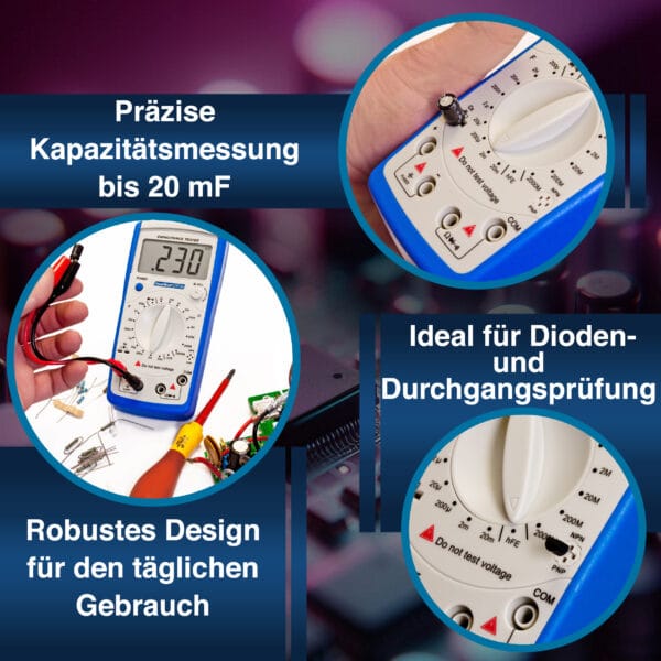 PeakTech® P 3705 Digital capacitance meter - Image 7