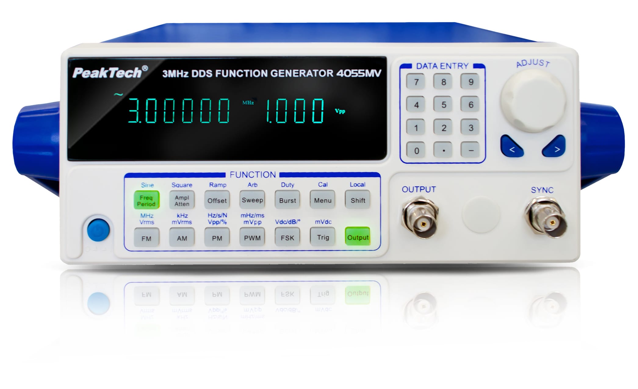 PeakTech® P 4055 MV DDS function generator 10 µHz - 3 MHz