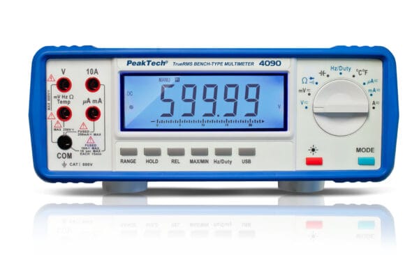 PeakTech® P 4090 Graphical bench multimeter