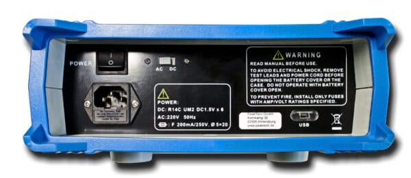 PeakTech® P 4090 Graphical bench multimeter, 22.000 counts with USB - Image 4