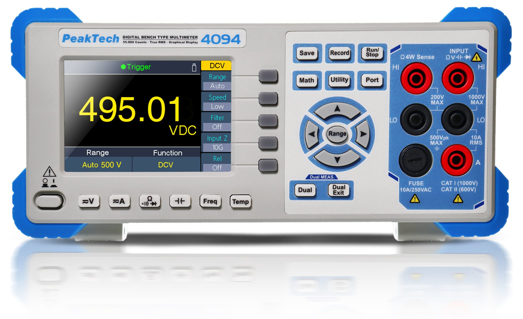 PeakTech® P 4094 Graphical bench multimeter
