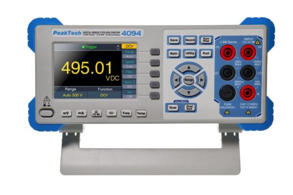 PeakTech® P 4094 Graphical bench multimeter, 55.000 counts with TFT - Image 3