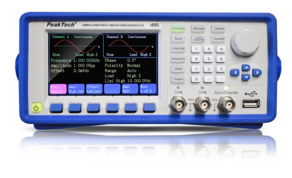 PeakTech® P 4115 2CH arbitrary function generator