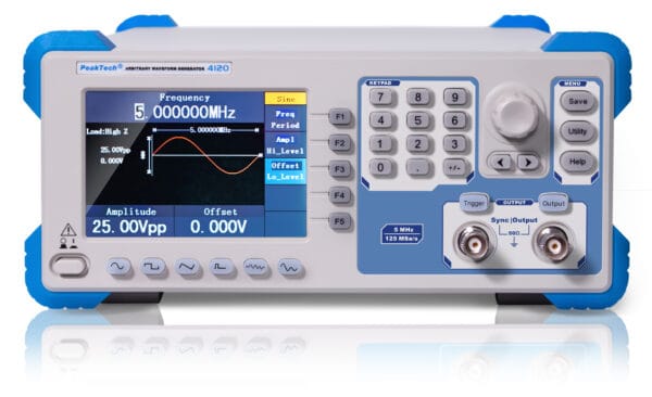 PeakTech® P 4120 1CH arbitrary function generator