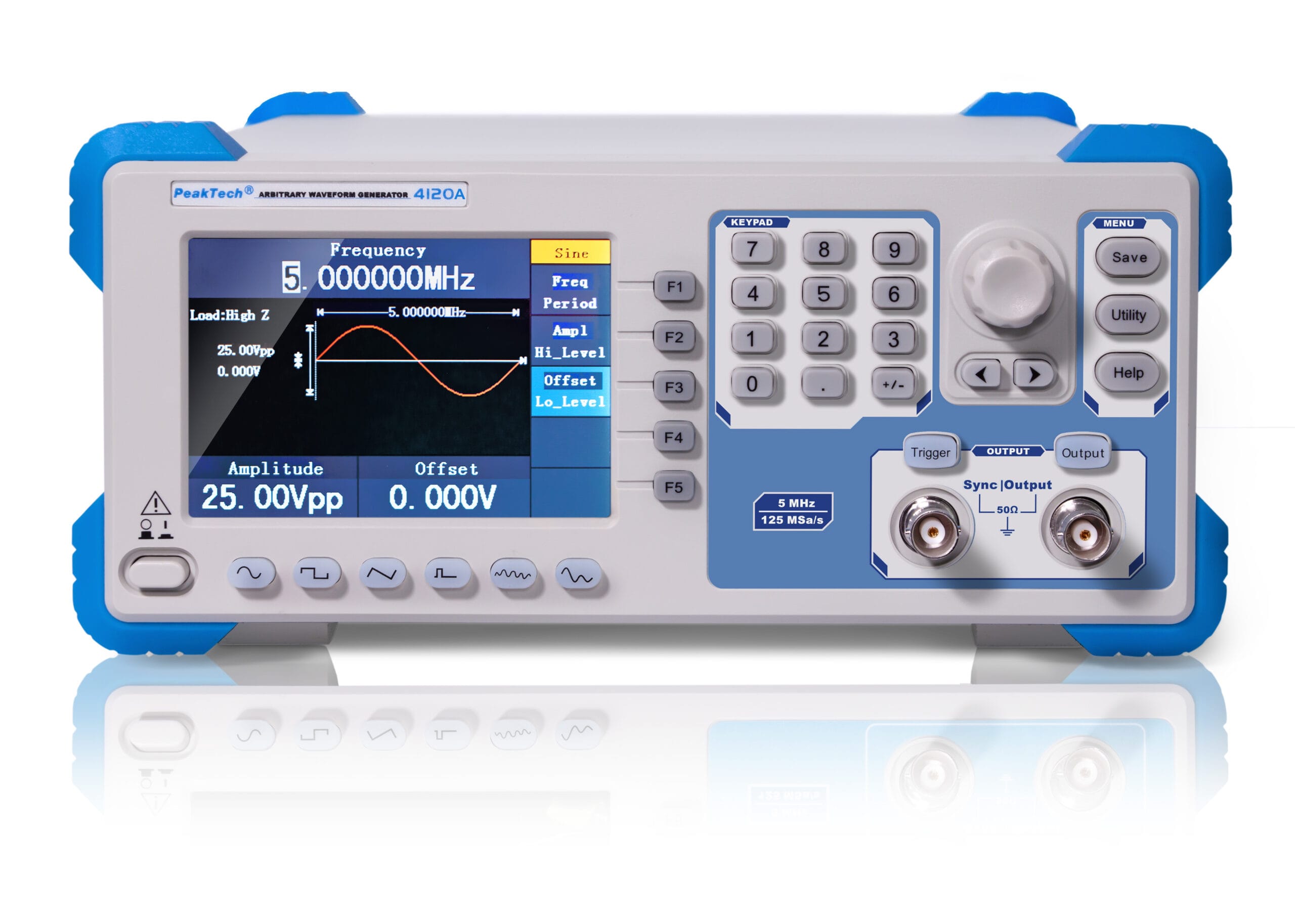 PeakTech® P 4120 A 1CH arbitrary function generator