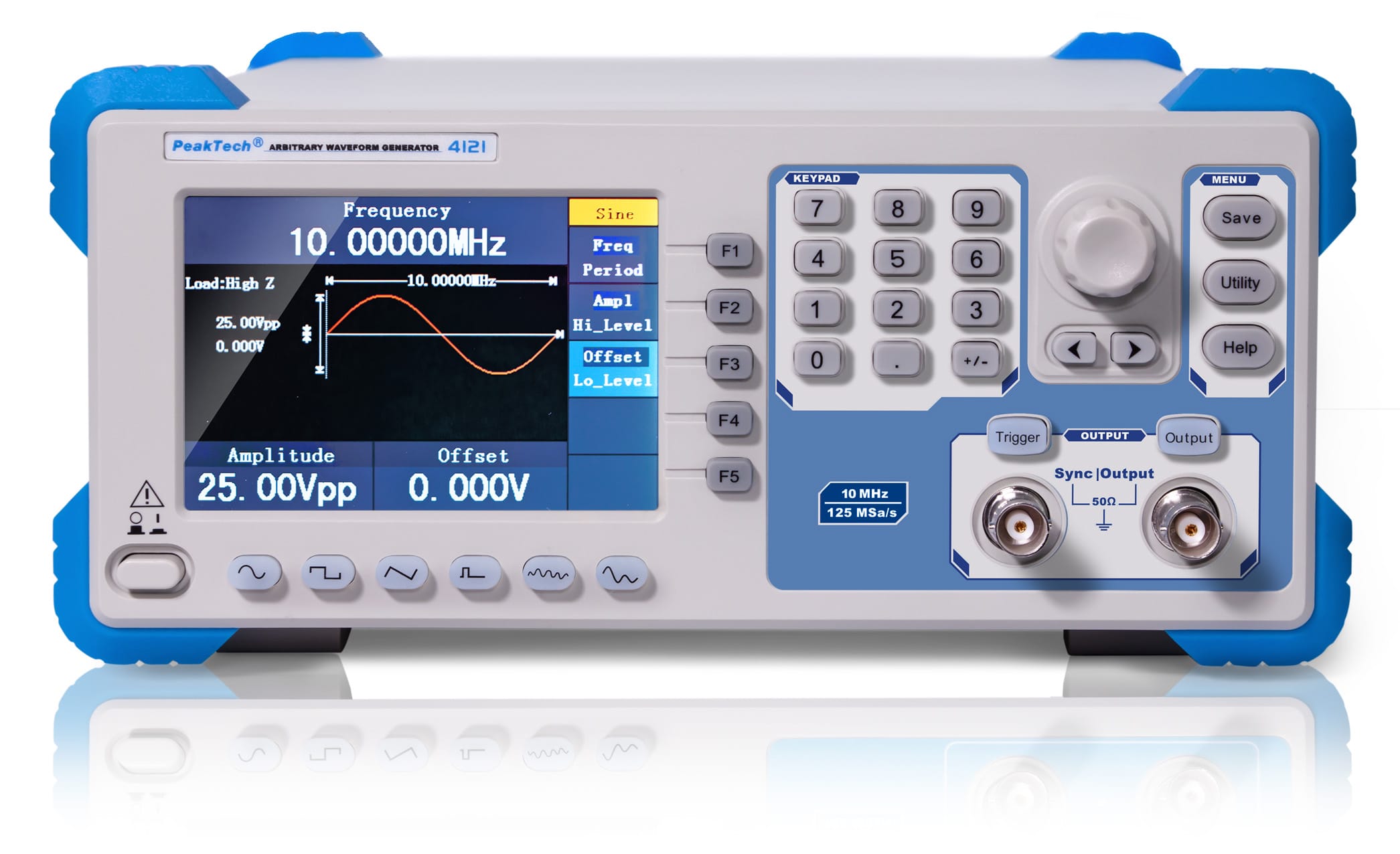 PeakTech® P 4121 2CH arbitrary function generator