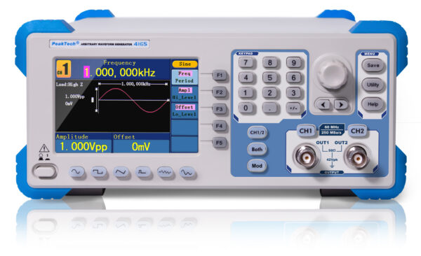 PeakTech® P 4165 2CH Arbitrary Waveform Generator