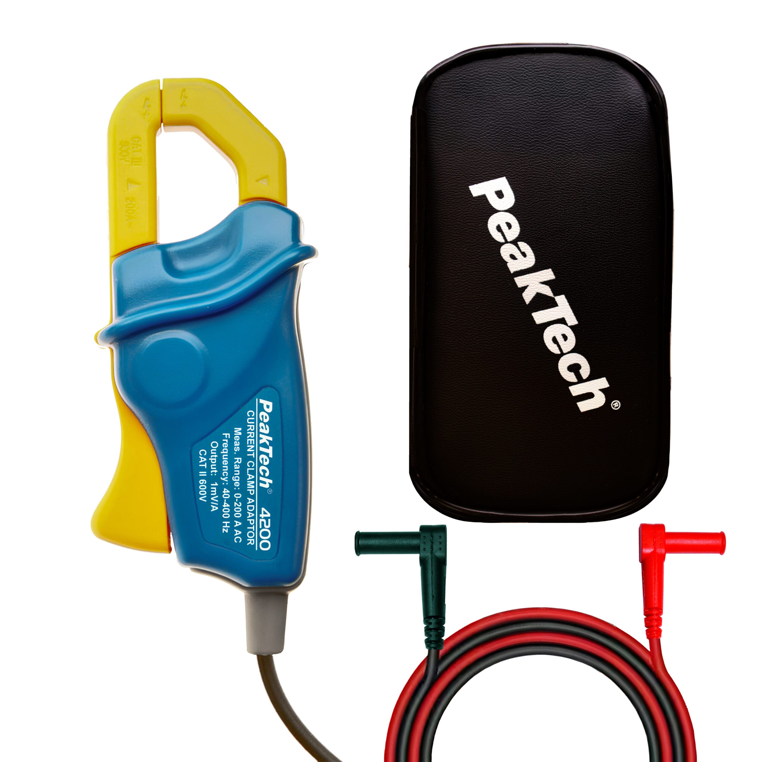PeakTech® P 4200 Current Clamp Adapter 200 A AC