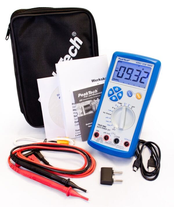 PeakTech® P 4390 Digital Multimeter, 6.000 Counts, TrueRMS - Image 8