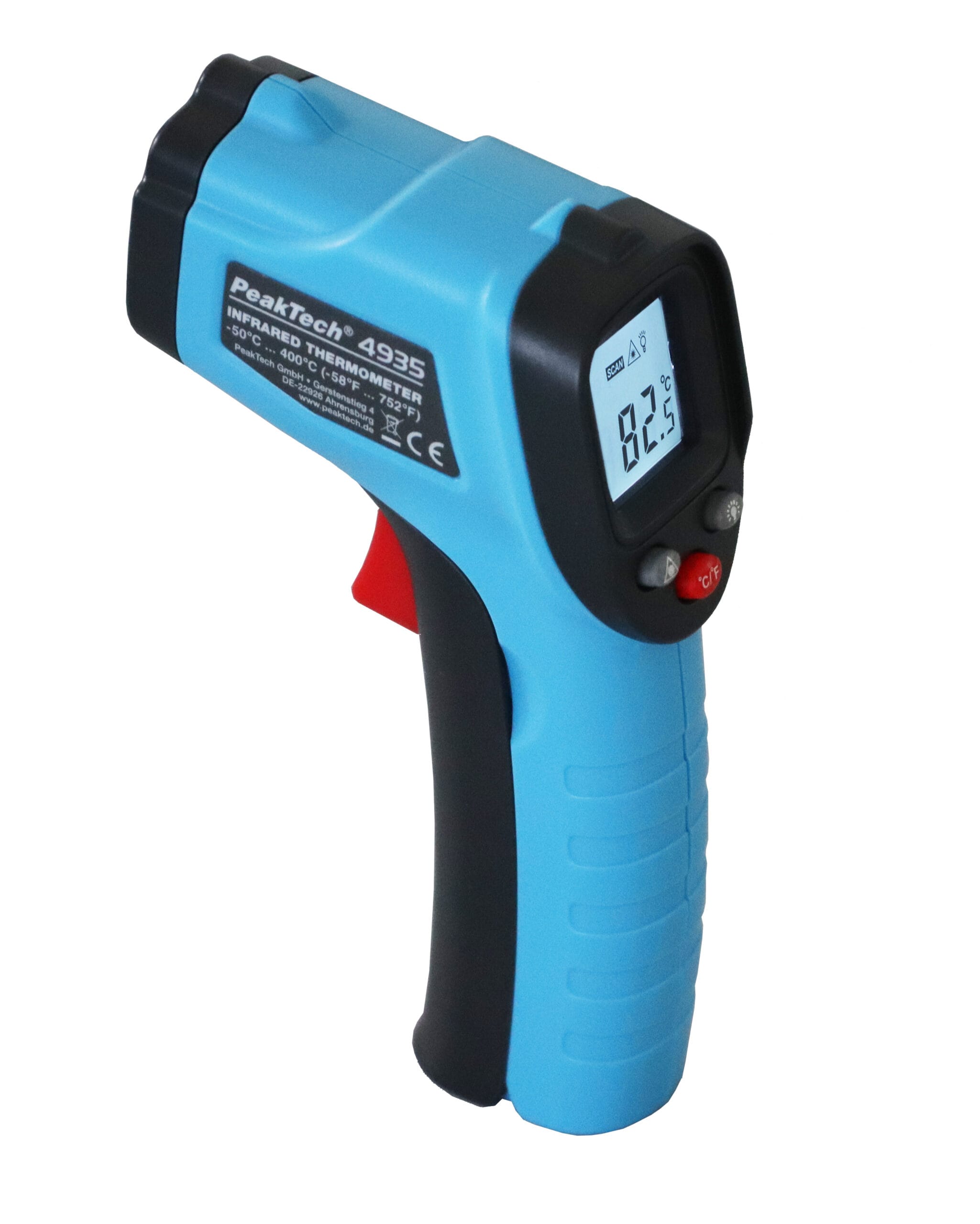 PeakTech® P 4935 Mini IR Thermometer -50°C ... +400°C ~ 12:1