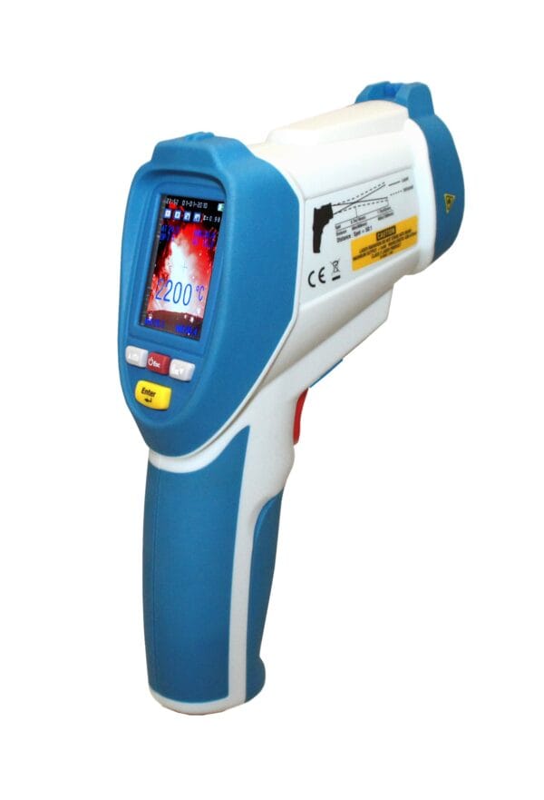 PeakTech® P 4955 IR-Thermometer -50 … +2200°C, Datalogger, Video - Image 4