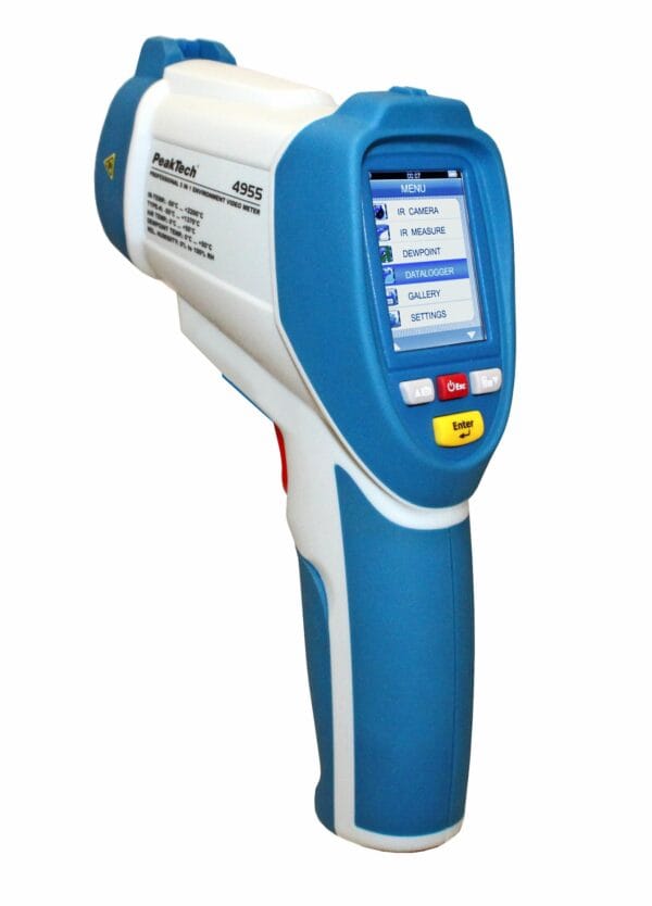PeakTech® P 4955 IR-Thermometer -50 … +2200°C, Datalogger, Video - Image 8