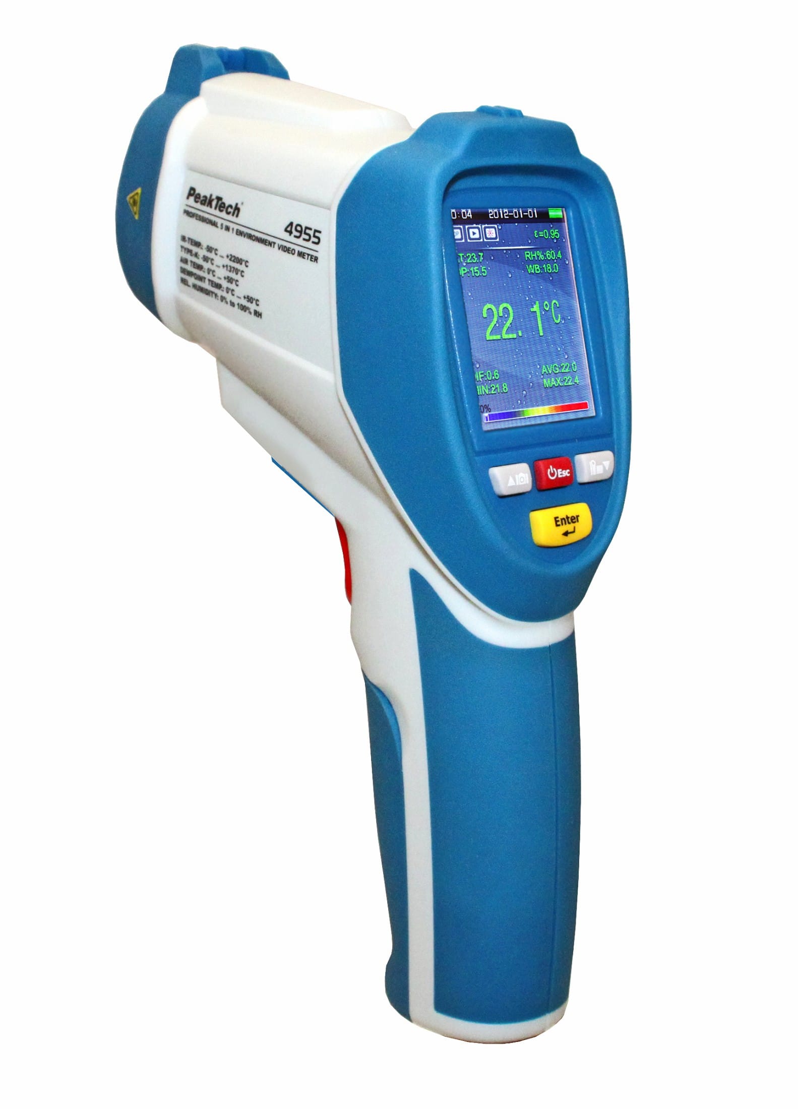 PeakTech® P 4955 IR-Thermometer -50 … +2200°C