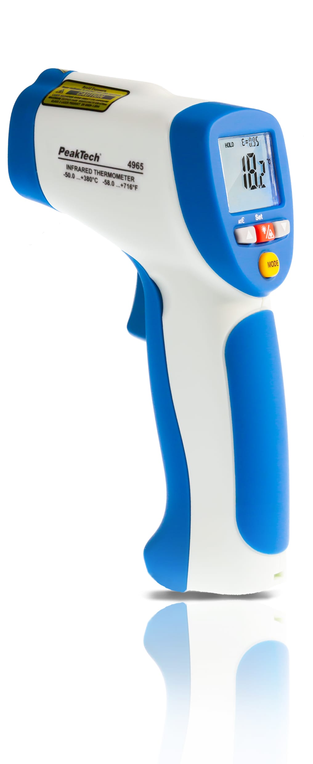 PeakTech® P 4965 Infrared-Thermometer -50 ... +380 °C