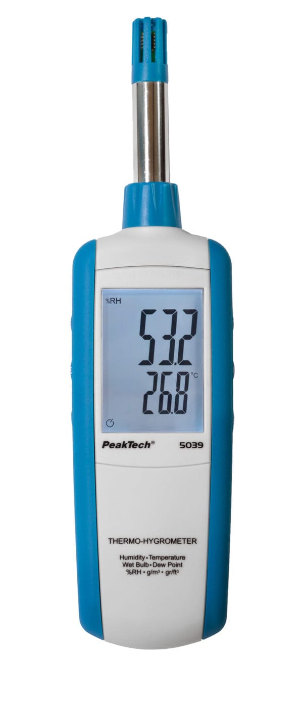 PeakTech® P 5039 Thermo-hygrometer with dew point and wet bulb - Image 4