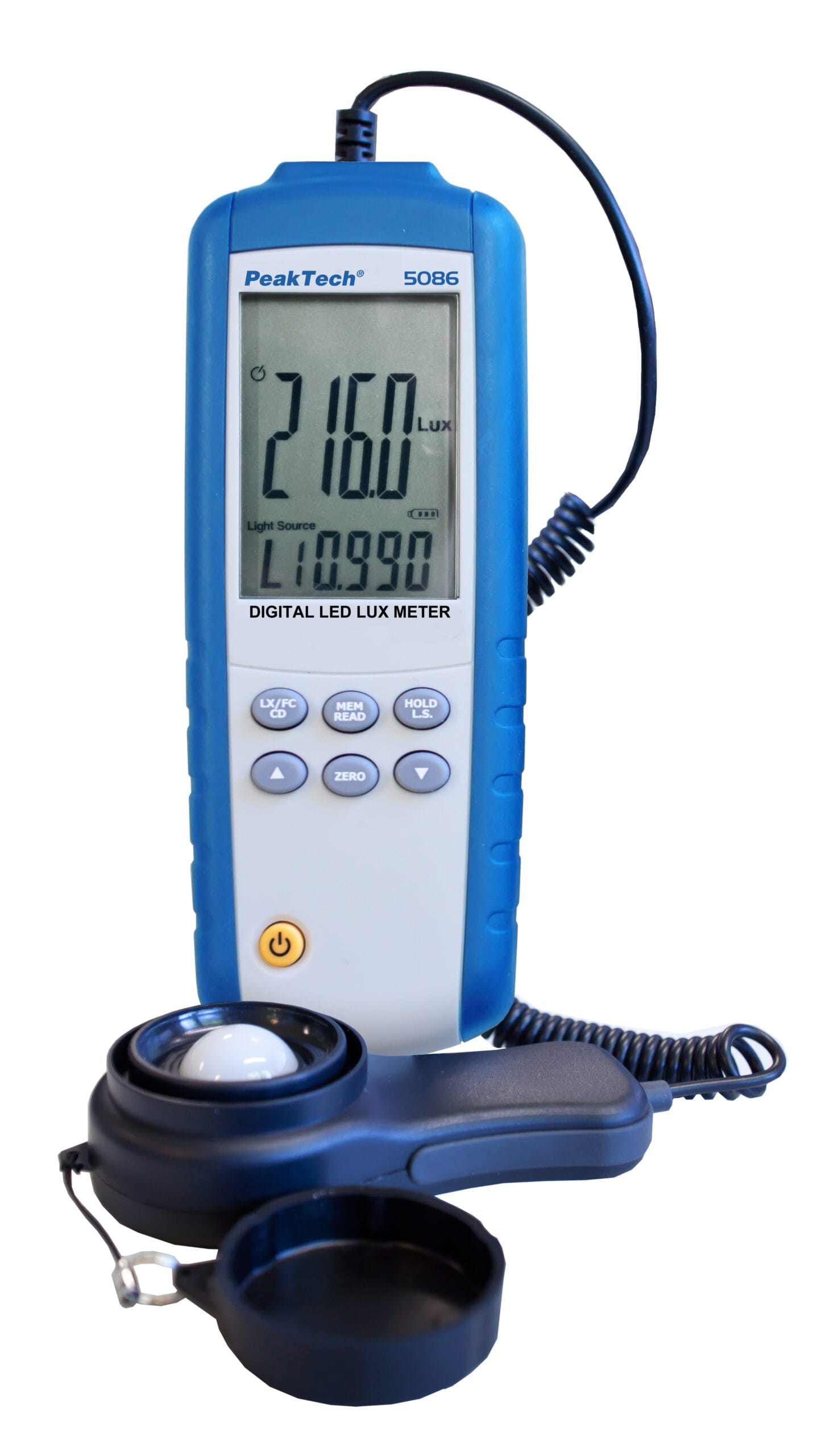 PeakTech® P 5086 Digital LED Lux Meter
