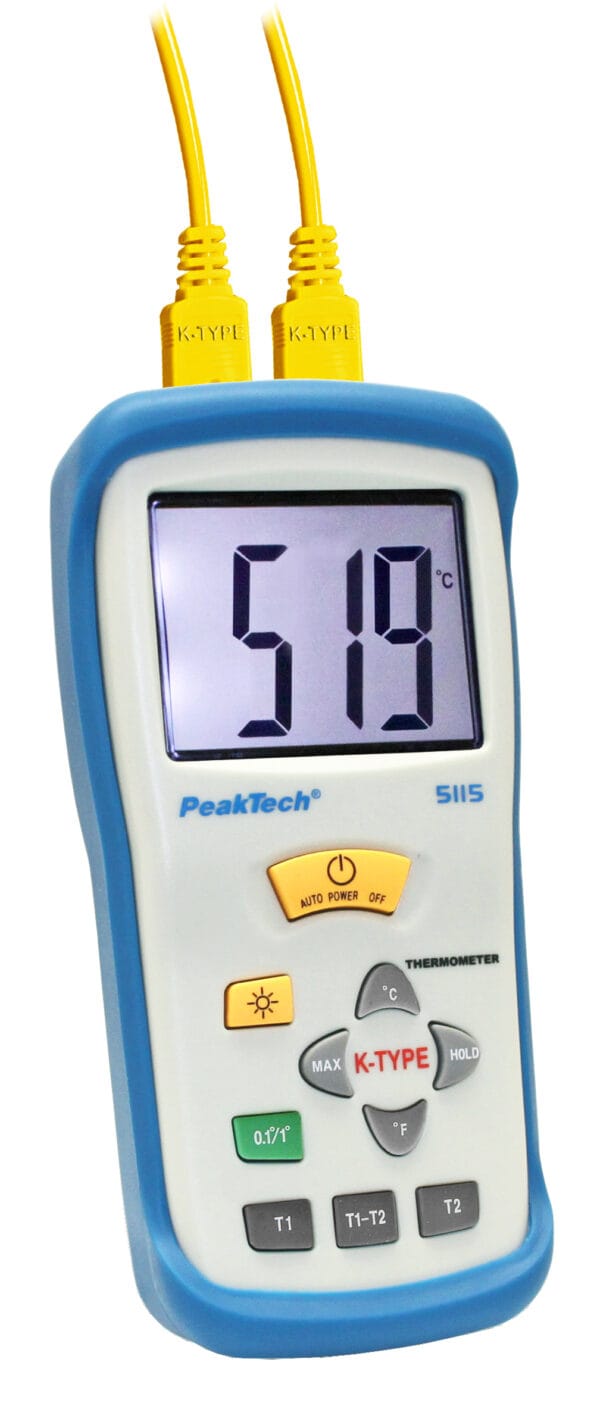 PeakTech® P 5115 Digital-Thermometer K-Type / -50 ... +1300°C - Image 3