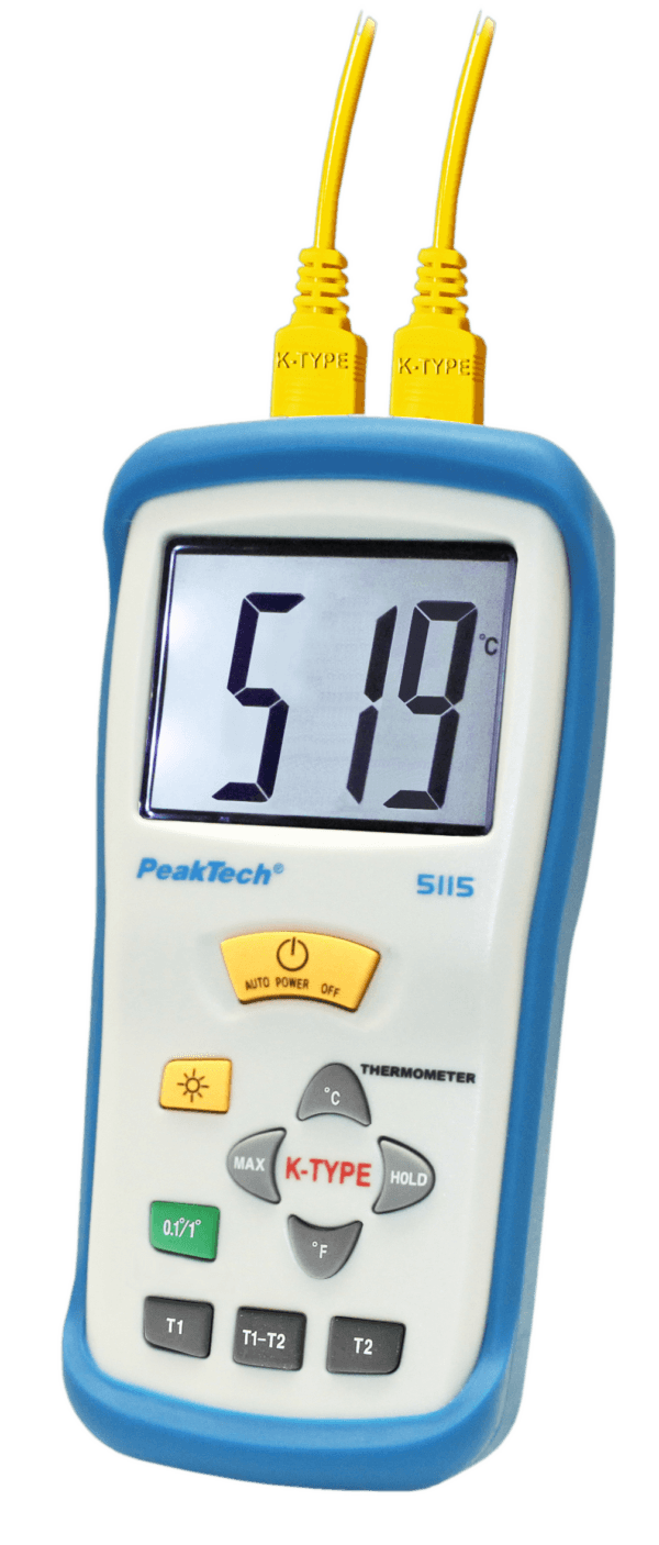 PeakTech® P 5115 Digital-Thermometer K-Type / -50 ... +1300°C - Image 4