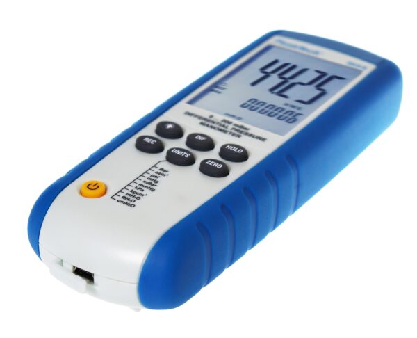PeakTech® P 5144 Differential pressure Meter 0...200 mbar with USB - Image 3