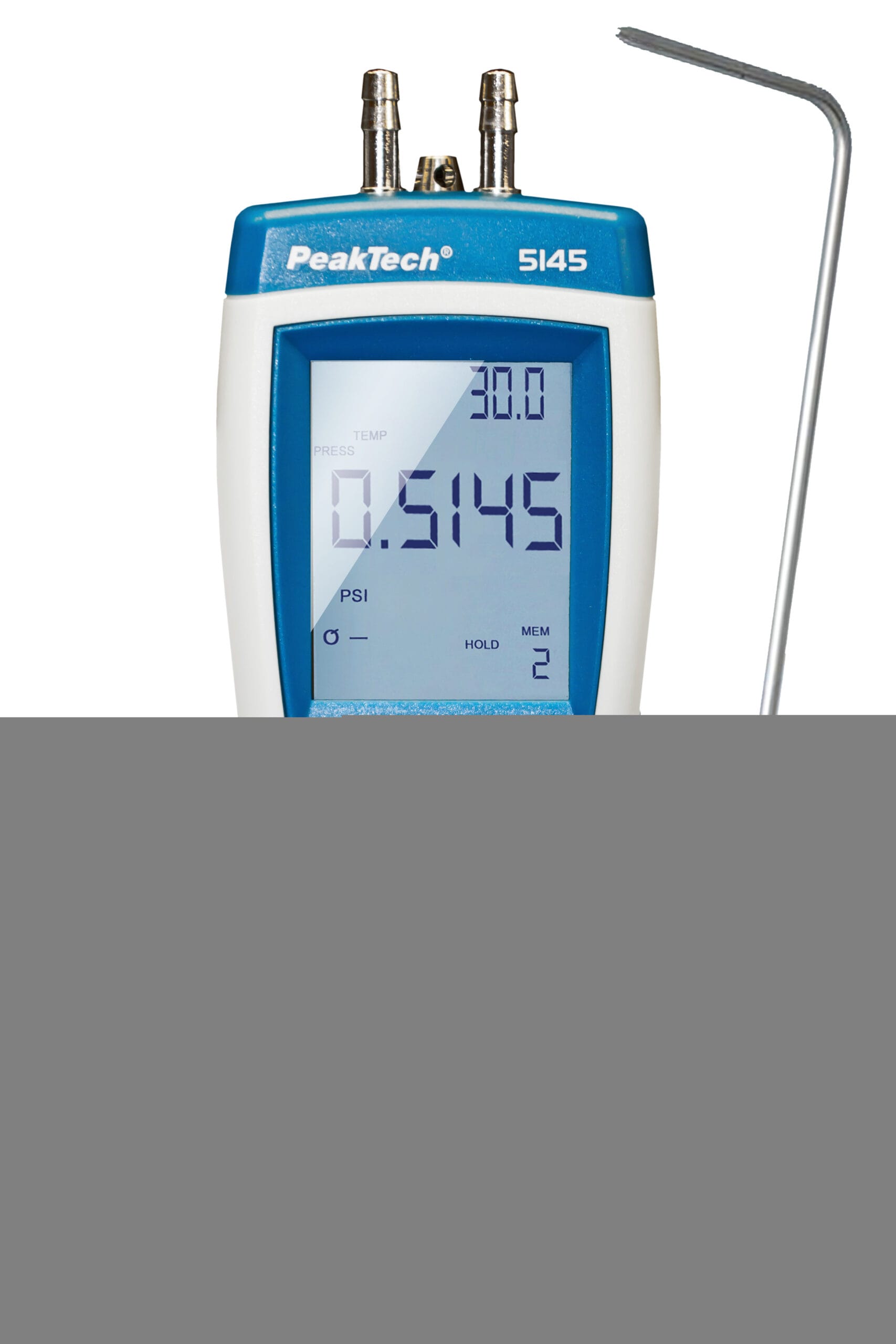 PeakTech® P 5145 Professional Pressure-Difference & Air Flow Meter