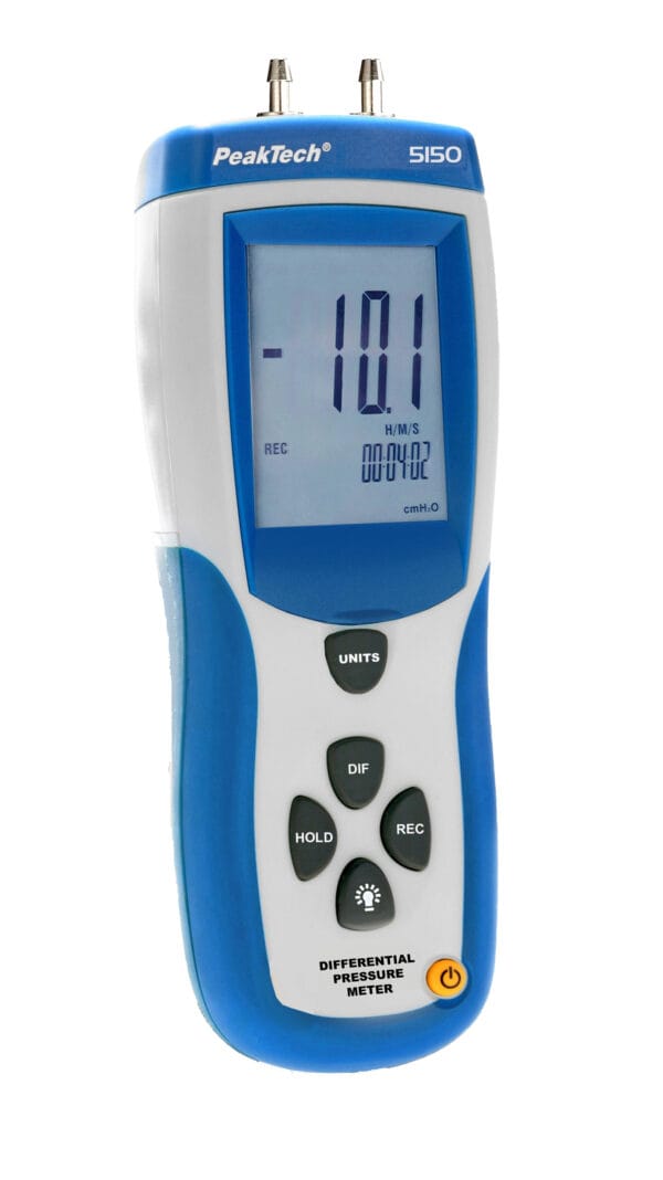 PeakTech® P 5150 Differential Pressure Meter with USB - Image 3