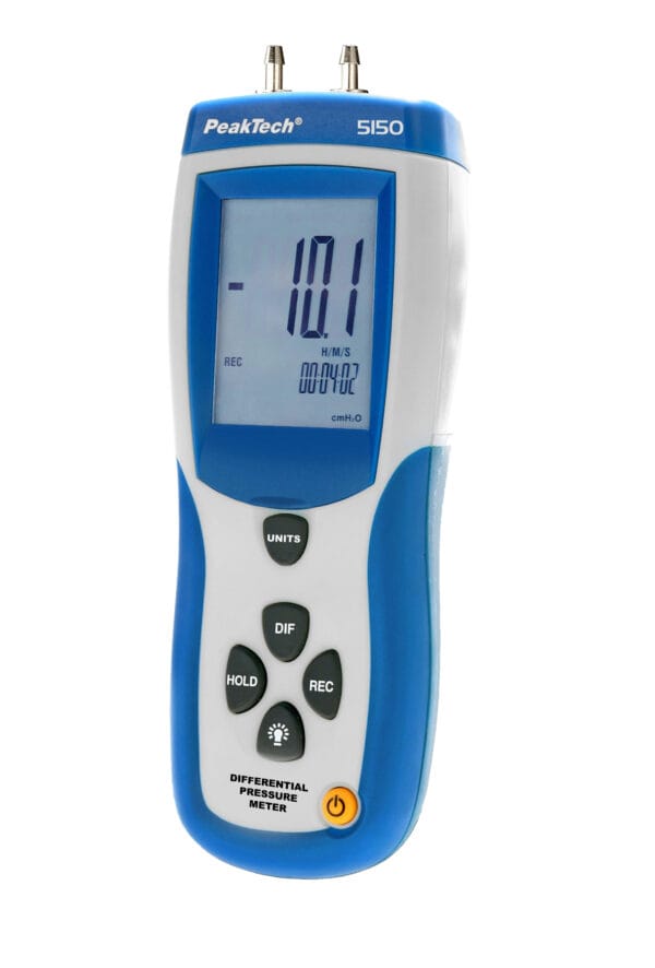 PeakTech® P 5150 Differential Pressure Meter with USB - Image 2