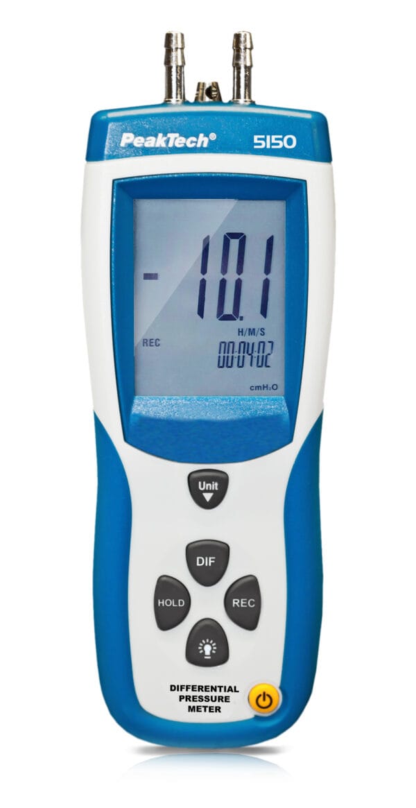 PeakTech® P 5150 Differential Pressure Meter with USB