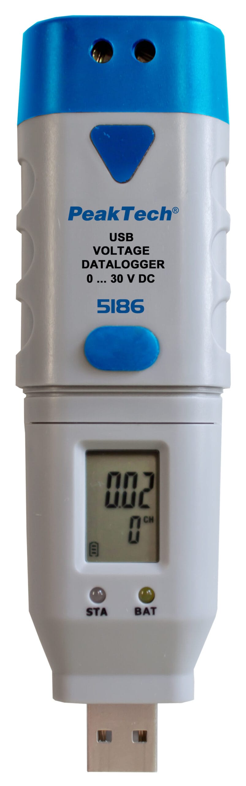 PeakTech® P 5186 USB-Datalogger Voltage: 0 … 30V DC