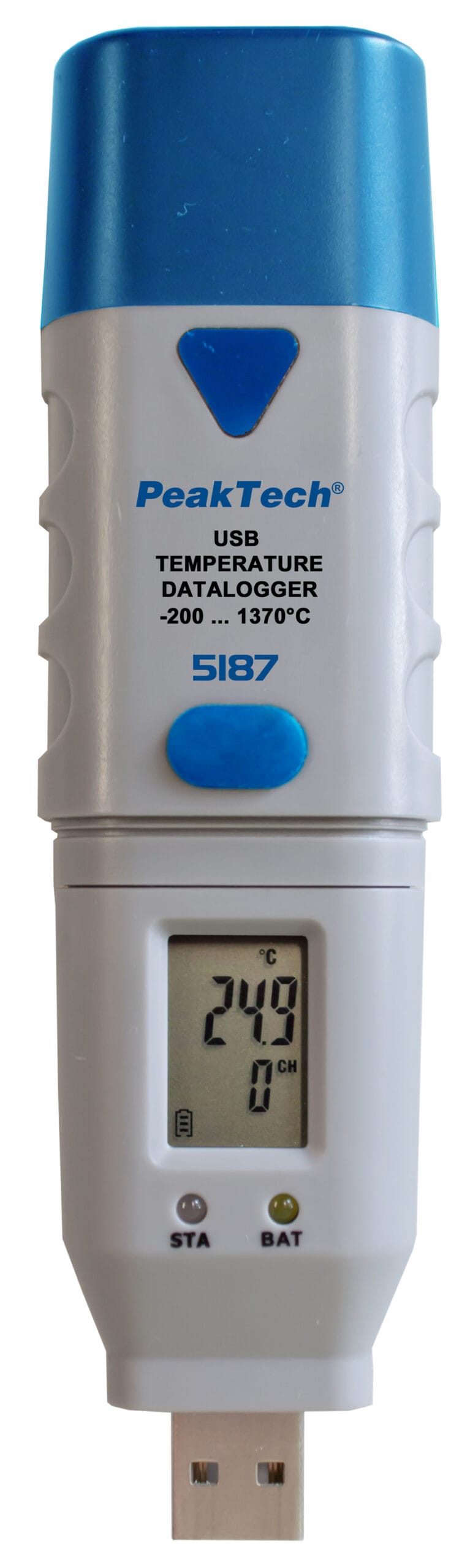 PeakTech® P 5187 USB-Datalogger K-Type Temperature