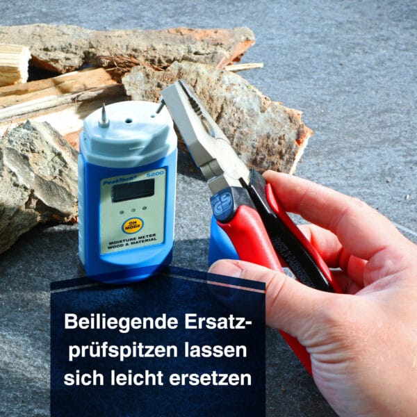 PeakTech® P 5200 Wood- and Material Moisture Meter - Image 7