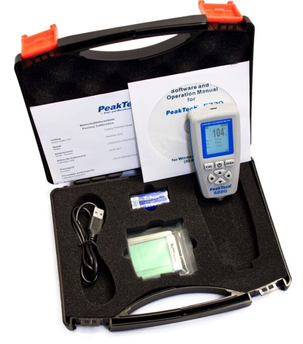 PeakTech® P 5220 Coating and Material Thickness Meter - Image 4