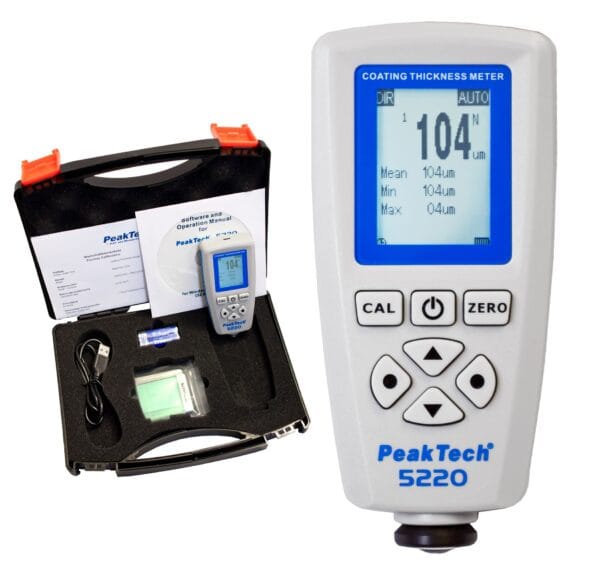 PeakTech® P 5220 Coating and Material Thickness Meter - Image 8