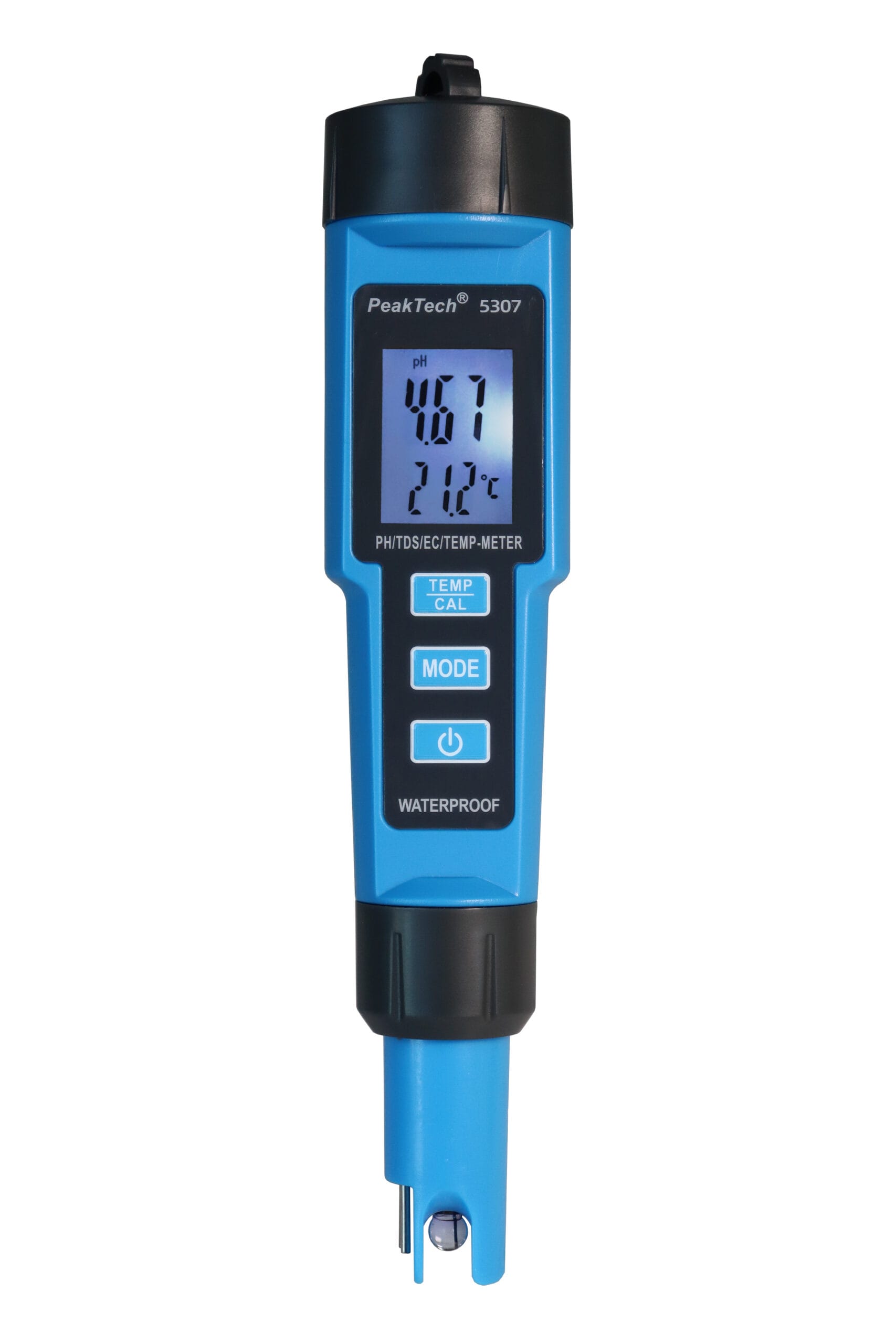 PeakTech® P 5307 4 in 1 PH-Meter for PH/EC/TDS/TEMP