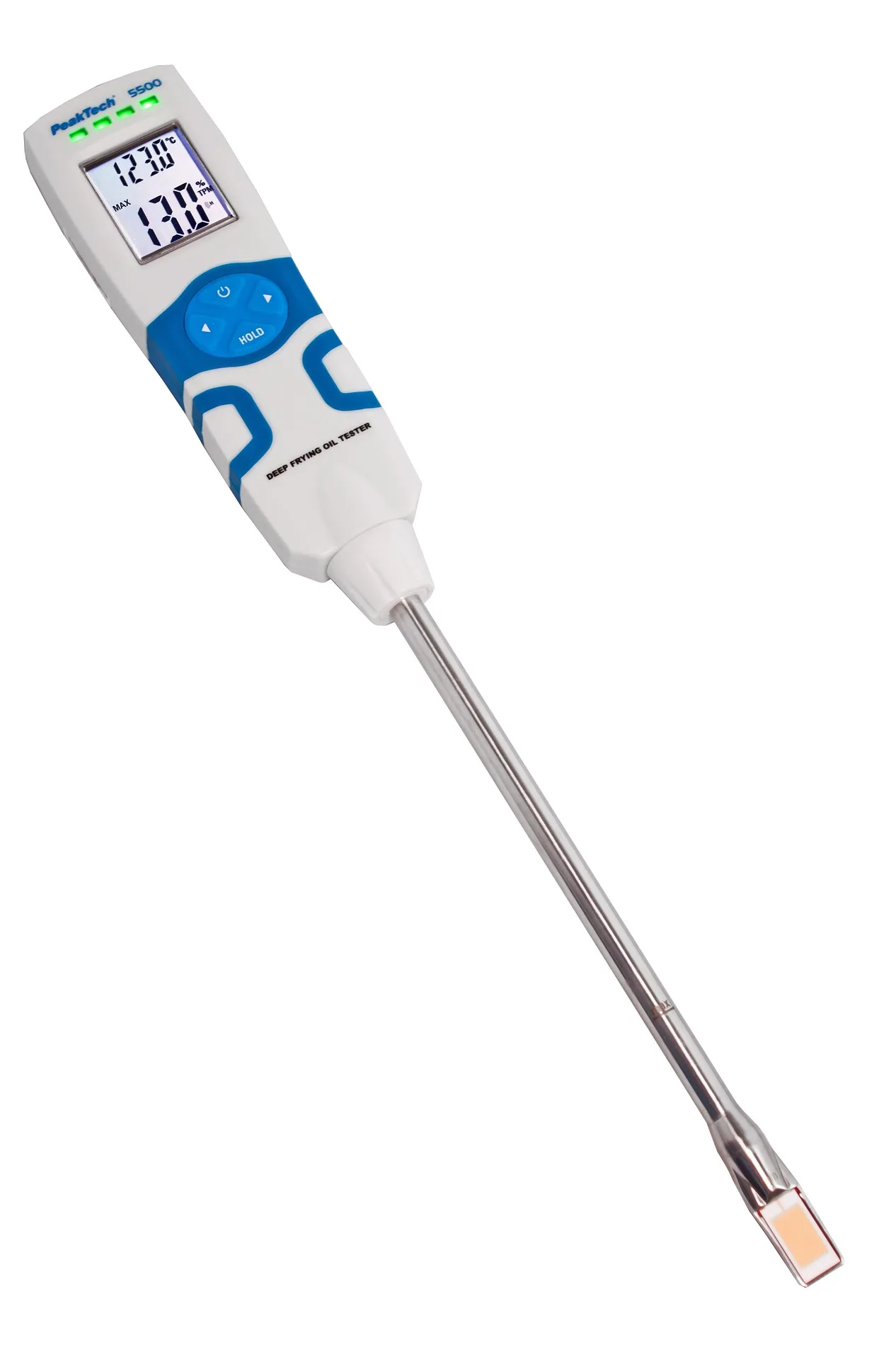 PeakTech® P 5500 Frying Oil Tester - TPM% and Oil-Temperature