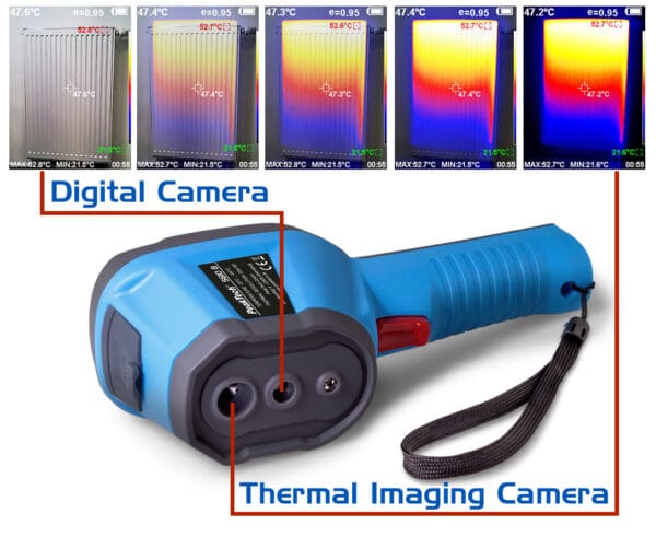 PeakTech® P 5610 B Thermal Imaging Camera 220x160px. -20°C ... +400°C