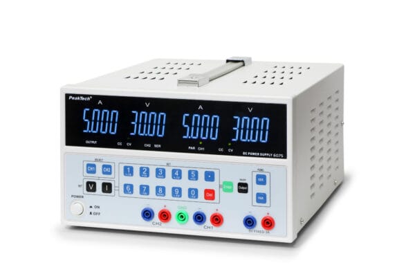 PeakTech® P 6075 Digital Laboratory Power Supply with USB - Image 4