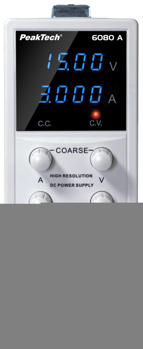 PeakTech® P 6080 A Digital Laboratory Power Supply