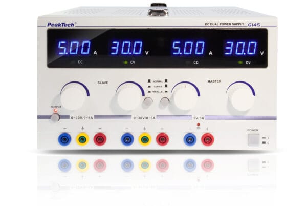 PeakTech® P 6145 Digital Laboratory Power Supply