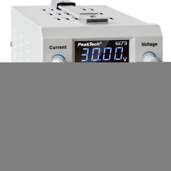 PeakTech® P 6173 Laboratory power supply 0-30 V / 0-5 A DC & USB - Image 2