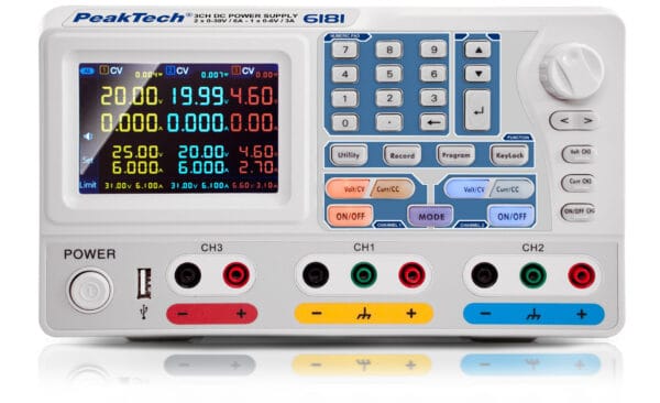 PeakTech® P 6181 Programmable DC Power Supply