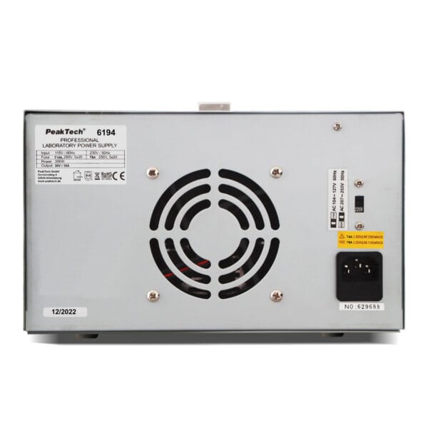 PeakTech® P 6194 Laboratory power supply 0-30 V / 0-10 A DC - Image 3