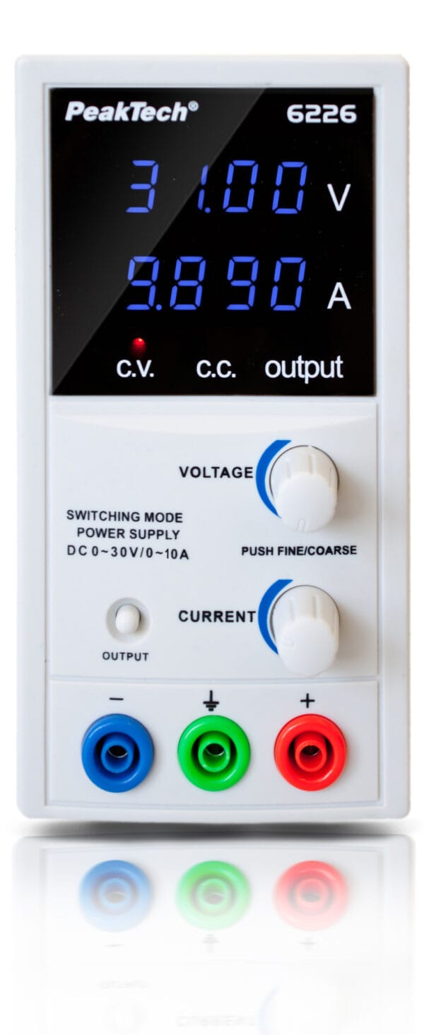 PeakTech® P 6226 Switching Mode Power Supply 0 - 30 V / 0 - 10 A
