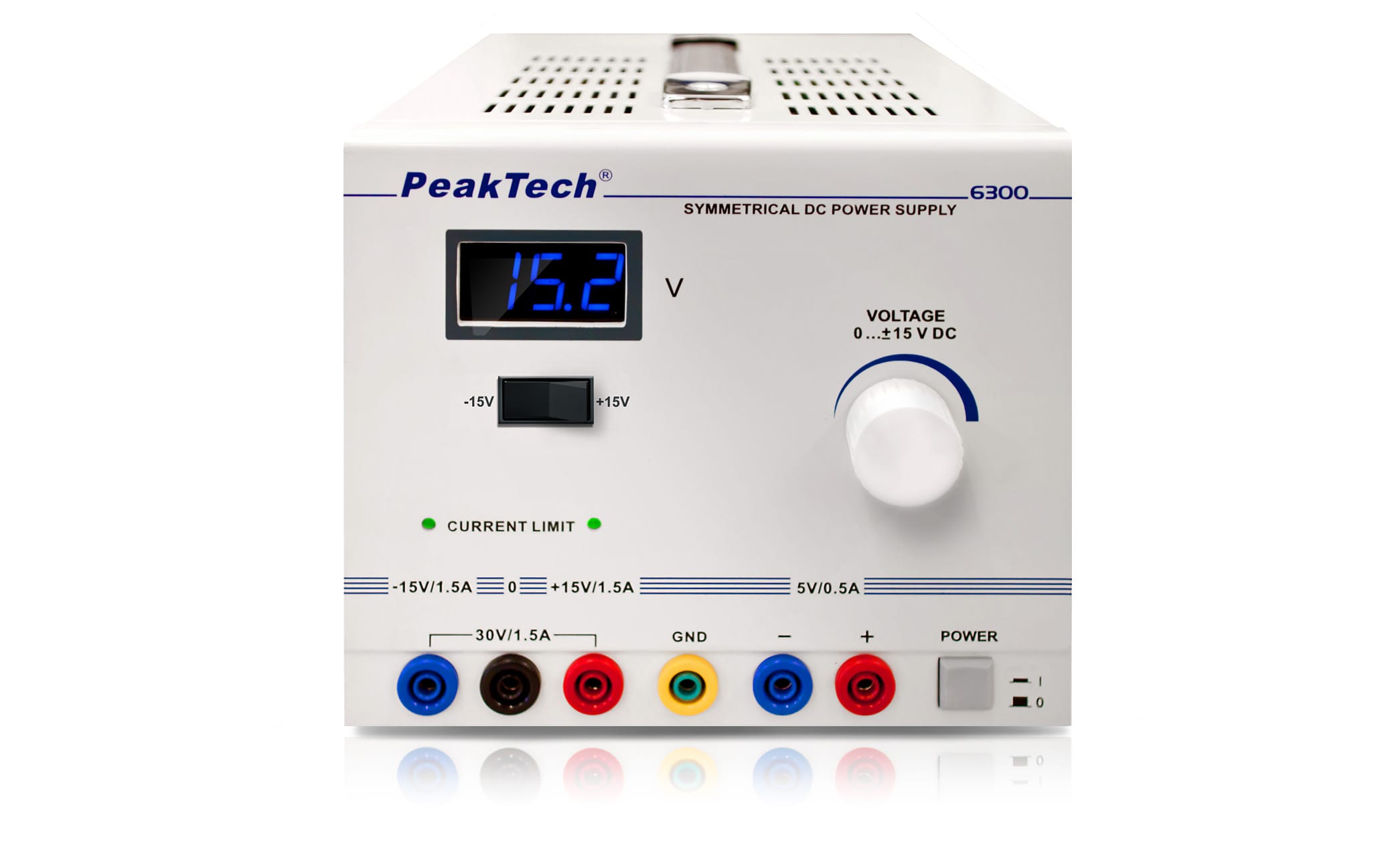 PeakTech® P 6300 Symmetrical DC Power Supply