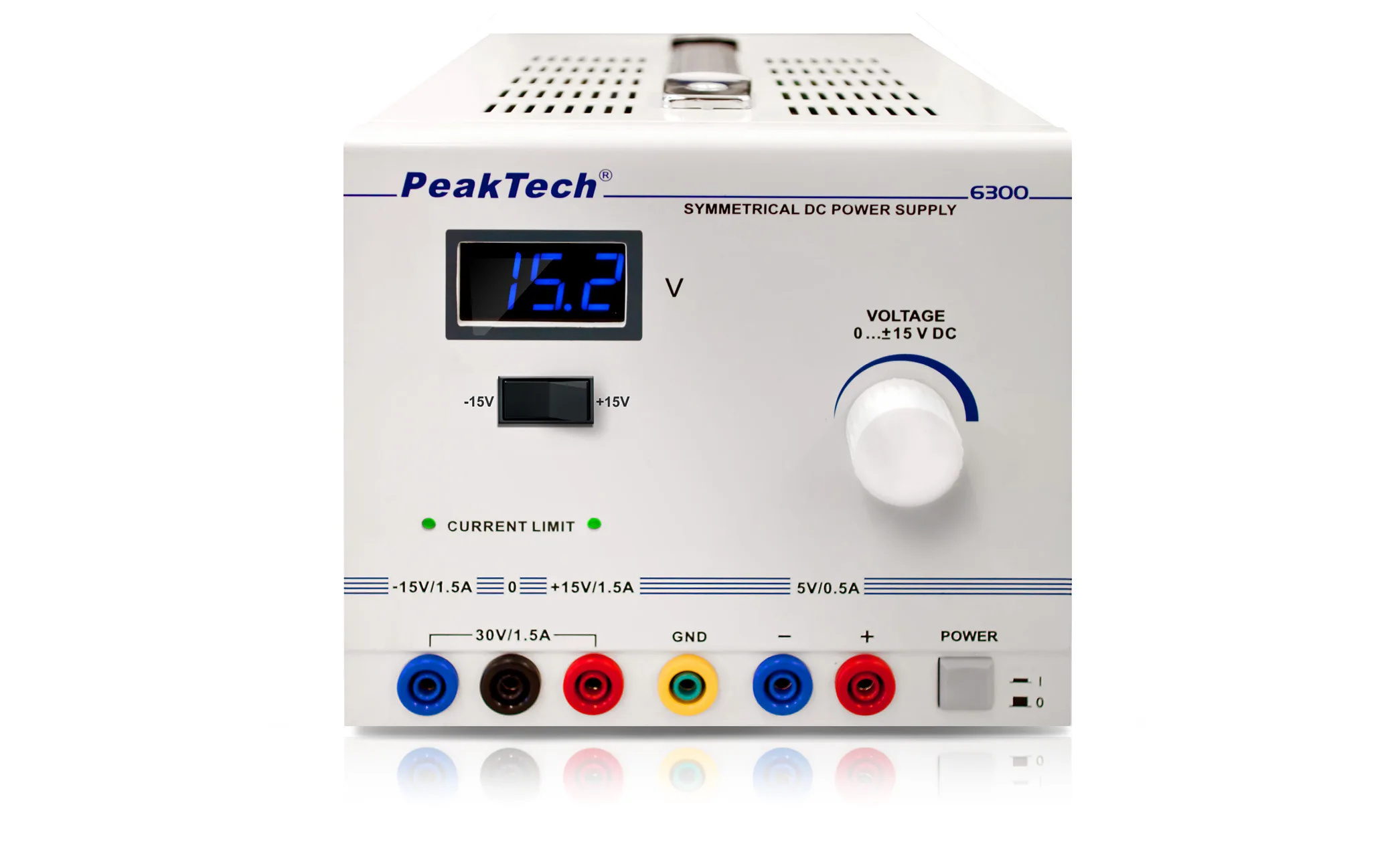PeakTech® P 6300 Symmetrical DC Power Supply