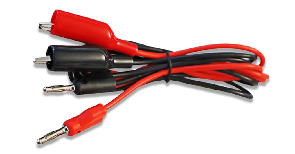 PeakTech® P 7035 Test leads for laboratory power supplies