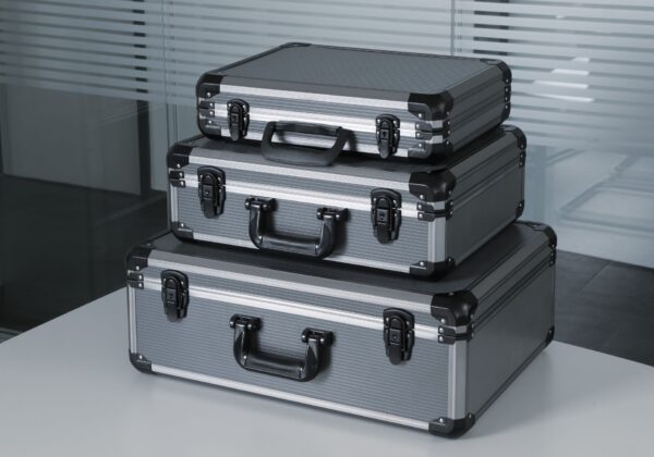 peaktech® p 7330 universal case with cube foam 400x100x300 mm