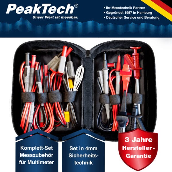 PeakTech® P 8200 Measuring Accessories Set - Image 2